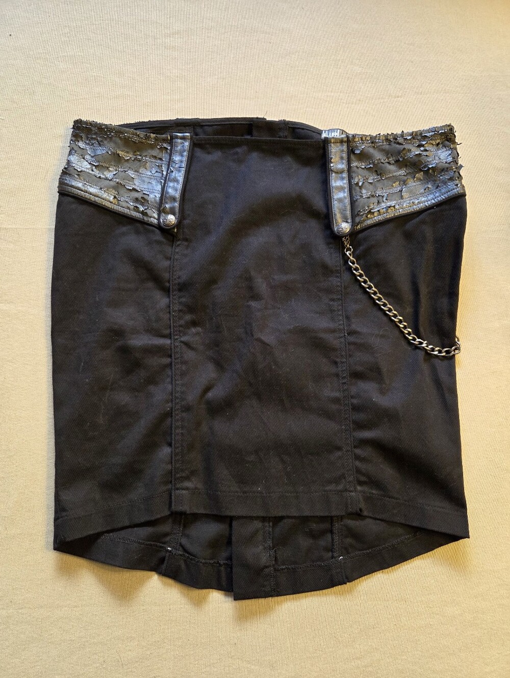 LIP SERVICE Das Bunker collection Military style pencil skirt XL